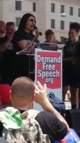 Laura Loomer Speaks at Demand Free Speech Rally in Washington, D.C