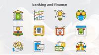 Banking and Finance - Flat Animated Icons 24429537