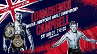 Vasiliy Lomachenko vs  Luke Campbell & Hughie Fury vs  Alexander Povetkin 31 08 2019