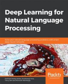 Deep Learning for Natural Language Processing (EPUB)