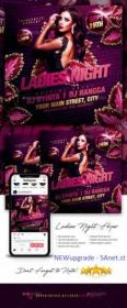 Graphicriver - Ladies Night Flyer 24431803