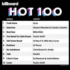 Billboard Hot 100 Singles Chart (07-09-2019) Mp3 (320kbps) [Hunter]