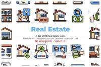 30 Real Estate Vector Icons