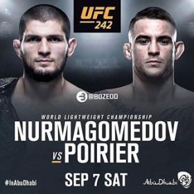 UFC 242 Khabib Nurmagomedov vs Dustin Poirier 07 09 2019