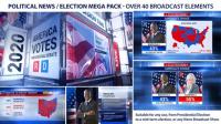 Broadcast - Political News - Election Mega Pack - Project for After Effects (Videohive)