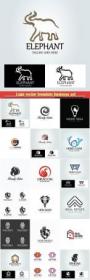 Logo vector template business EPS set # 11