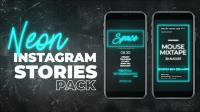 Instagram Stories Neon Pack 278568 - After Effects Templates