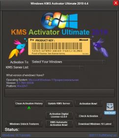 Windows KMS Activator Ultimate 2019 4.8 [FLRV]