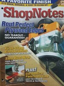 Woodworking Shopnotes 095 - Rout Perfect Plywood Edges