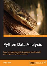 Python Data Analysis, 1st Edition (PDF+ code)