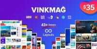 ThemeForest - Vinkmag v2.7 - Multi-concept Creative Newspaper News Magazine WordPress Theme - 23103152