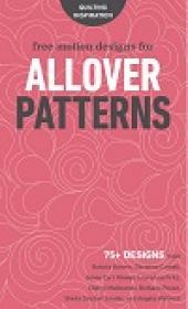 Free-Motion Designs for Allover Patterns - 75+ Designs from Natalia Bonner