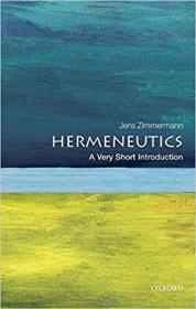 Hermeneutics- A Very Short Introduction