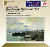 Tchaikovsky - Piano Concerto No 1,  Violin Concerto - Philadelphia, Ormandy- NY Philharmonic, Mehta