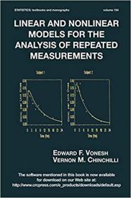 Linear and Nonlinear Models for the Analysis of Repeated Measurements