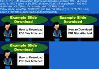 Udemy - Financial Accounting-Depreciation Calculation & Fixed Assets