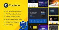 ThemeForest - Crypterio v2.3.1 - ICO Landing Page and Cryptocurrency WordPress Theme - 21274387 - NULLED