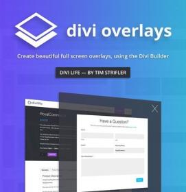 DiviLife - Divi Overlays v2.6.0 - Plugin For Divi Theme - NULLED