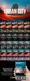 50 Urban City Lightroom Presets and LUTs 4154607