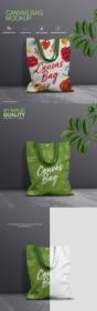 Canvas Bag PSD Mockup Template