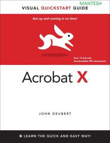 Adobe Acrobat X for Windows and Macintosh Visual QuickStart Guide-Mantesh