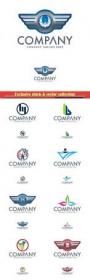 Logo vector template business set # 72