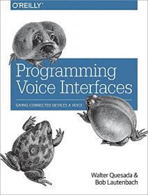 Programming Voice Interfaces (MOBI)