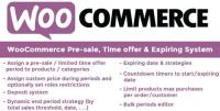 CodeCanyon - WooCommerce Pre-sale, Time offer & Expiring System v9.1 - 13335433