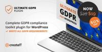 CodeCanyon - Ultimate GDPR v1.7.3 - Compliance Toolkit for WordPress - 21704224