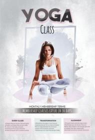 Yoga Day - Premium flyer psd template