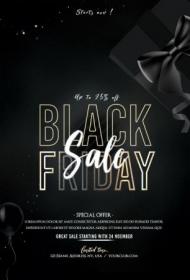 Black Friday PSD Flyer Templates
