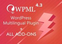 WPML v4.3.1 - WordPress Multilingual Plugin +  Add-Ons