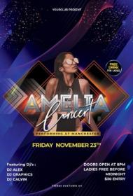 Amelia Concert - Premium flyer psd template