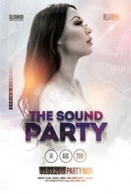 The Sound Party PSD Flyer Template