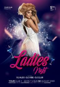 Girls Night Out Psd Flyer