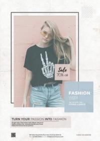 Fashion Week - Clean PSD Flyer Template