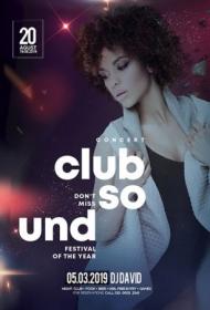 Club Vibe 2 PSD Flyer Template