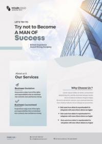 Clean Corporate - Premium flyer psd template