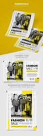 Fashion Sale Flyer 2019 PSD Template