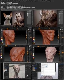 The Gnomon Workshop - The Art of Iconic Creature Design Photobashing and Zbrush Workflows