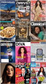 50 Assorted Magazines - November 30 2019