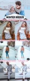 Winter Breeze Photoshop Actions 2138756