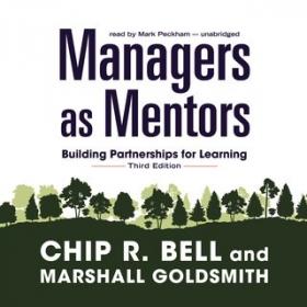 Managers as Mentors Building Partnerships for Learning, Third Edition (Audiobook)