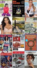 50 Assorted Magazines - December 09 2019