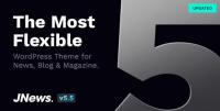 ThemeForest - JNews v5.5.0 - WordPress Newspaper Magazine Blog AMP Theme - 20566392 - NULLED