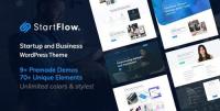 ThemeForest - Start Flow v1.3 - Startup and Creative Multipurpose WordPress Theme - 24096681