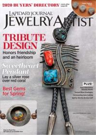 Lapidary Journal Jewelry Artist - January-February 2020
