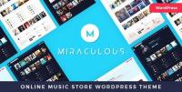 ThemeForest - Miraculous v1.0.8 - Online Music Store WordPress Theme - 22683275