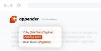 CodeCanyon - Appender v1.0.0 - Copycat Content Protection for WordPress - 25275879