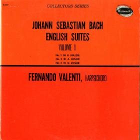 Bach - English Suites No  1 - 6 - Fernando Valenti, Harpsichord